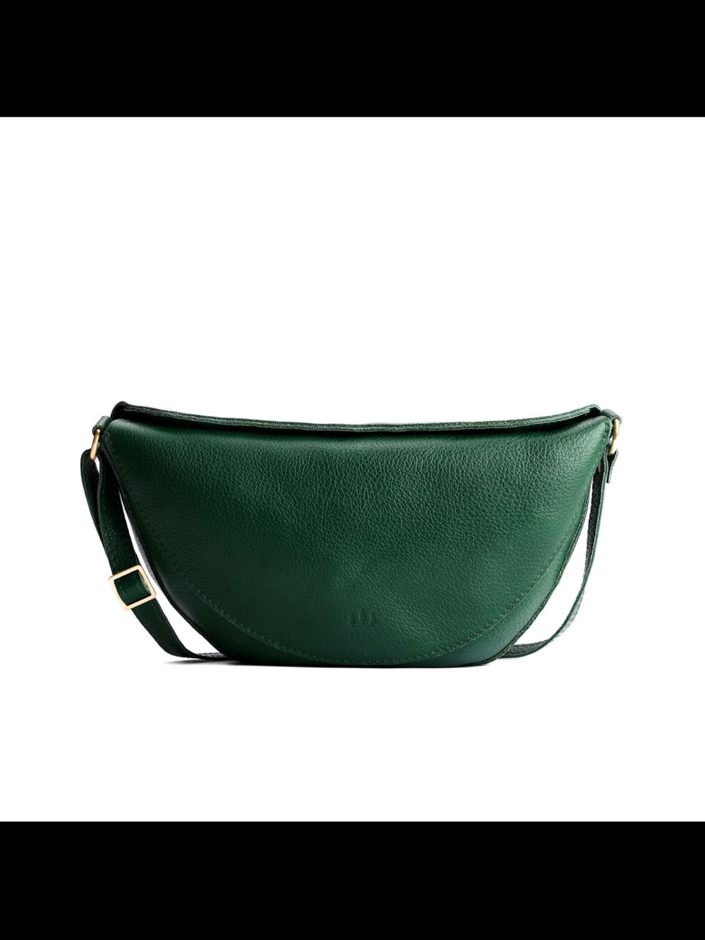 NWT Portland leather Koala  Crossbody Bag Bacalar Pebbled crescent purse premium - Picture 3 of 11